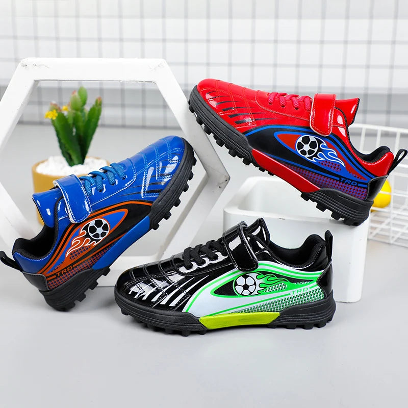 Casual Cool Soccer Shoes for Boys – Lightweight & Non-Slip