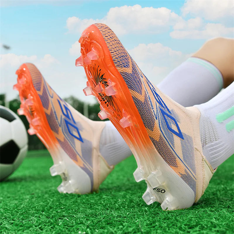 Men's Football Boots – Non-Slip Grass Cleats for Indoor & Outdoor