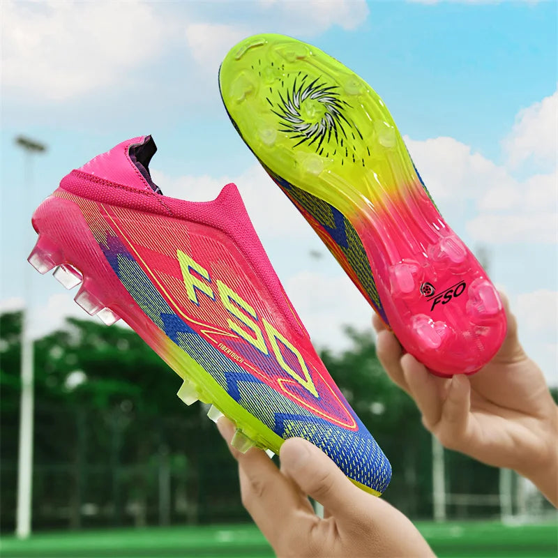 Men's Football Boots – Non-Slip Grass Cleats for Indoor & Outdoor