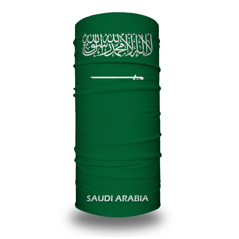 2026 world mask Flag 14x21cm Football cup fans' seamless magic headscarf cycling windproof mask Banner Event Garlands decoration