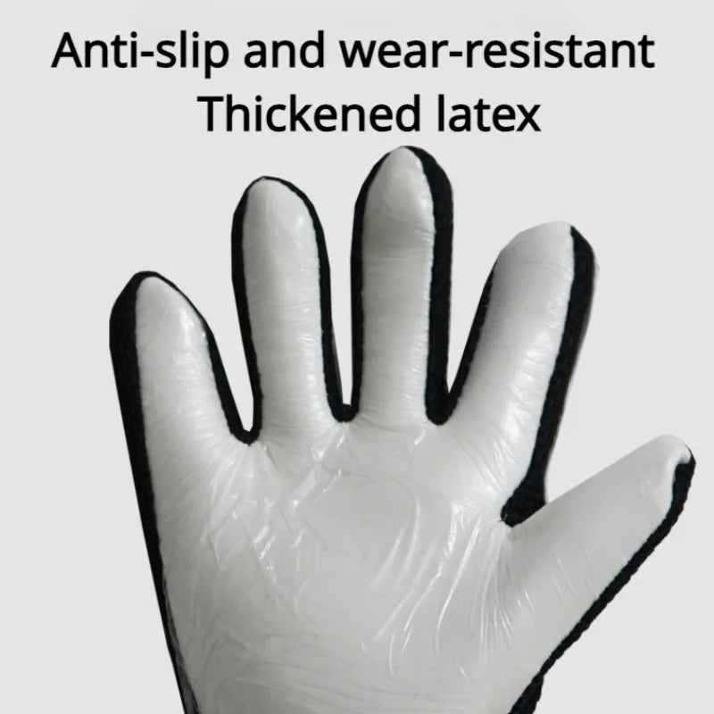 Goalkeeper Gloves – Wear-Resistant Latex | Anti-Slip Soccer Goalie Gloves for Training & Matches