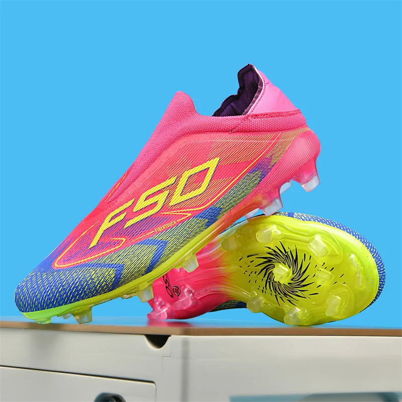 Men's Football Boots – Non-Slip Grass Cleats for Indoor & Outdoor