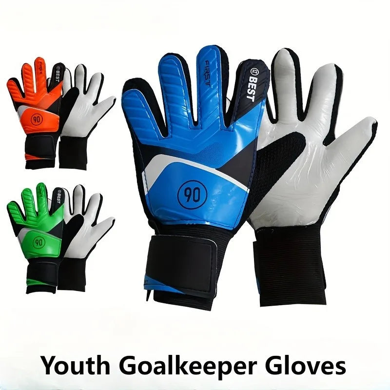 Goalkeeper Gloves – Wear-Resistant Latex | Anti-Slip Soccer Goalie Gloves for Training & Matches