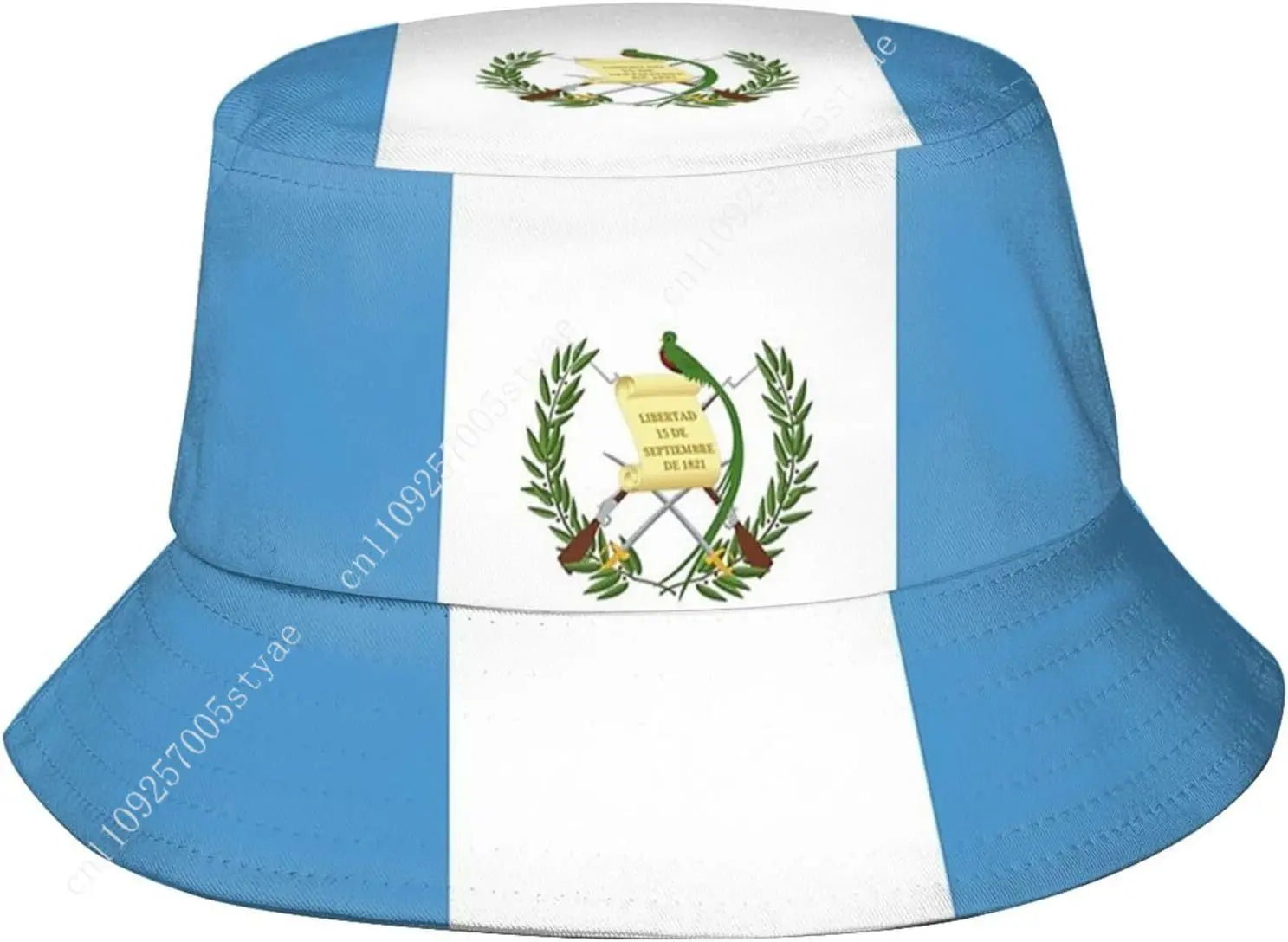 National Flag Bucket Hat - Premium Cotton Fisherman Cap (Unisex)