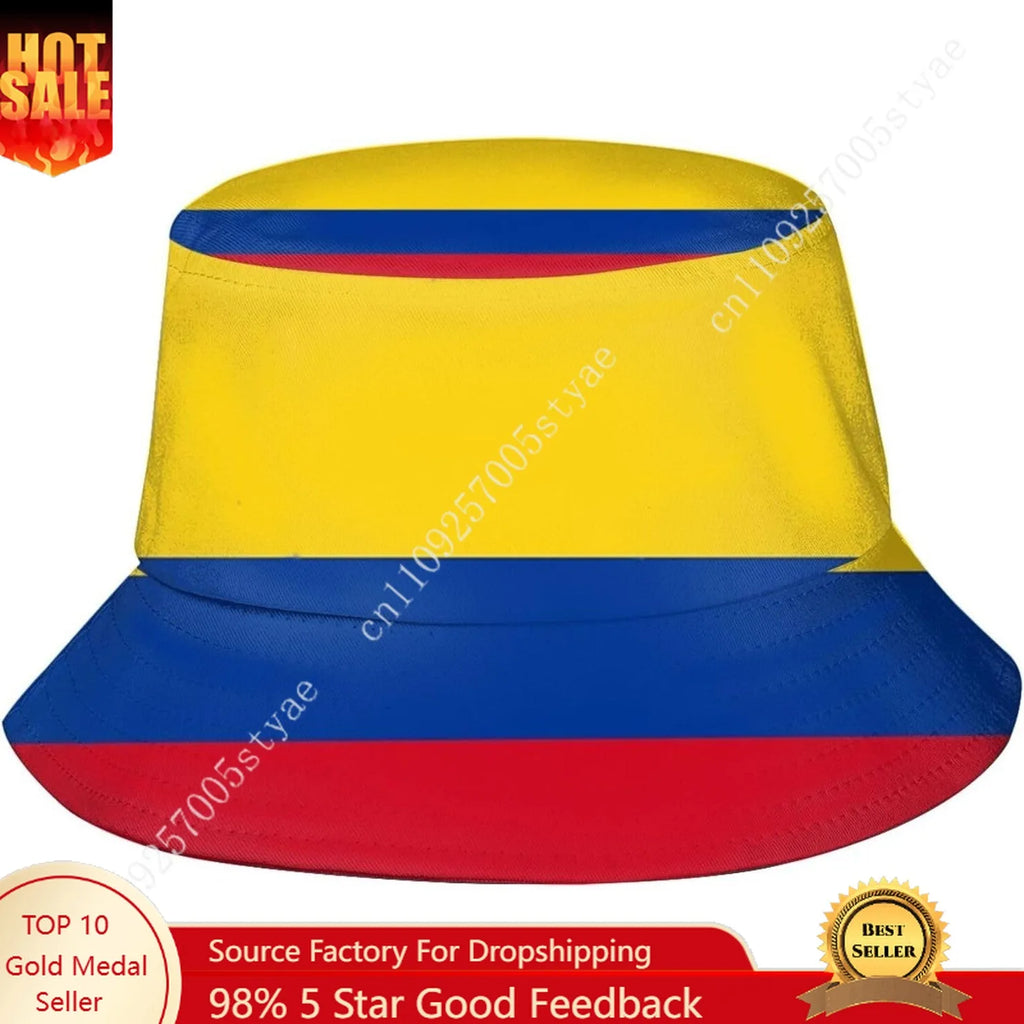 National Flag Bucket Hat - Premium Cotton Fisherman Cap (Unisex)