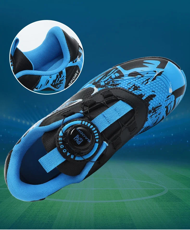 Kids Soccer Shoes – FG/TF Football Boots for Boys (Sizes 31–38)