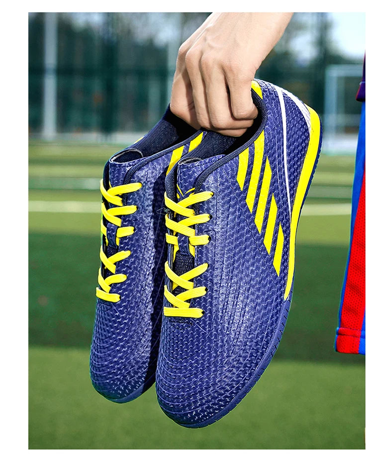 Indoor Soccer Shoes – Men's Futsal Boots for Hard Court (Sizes 32–45)