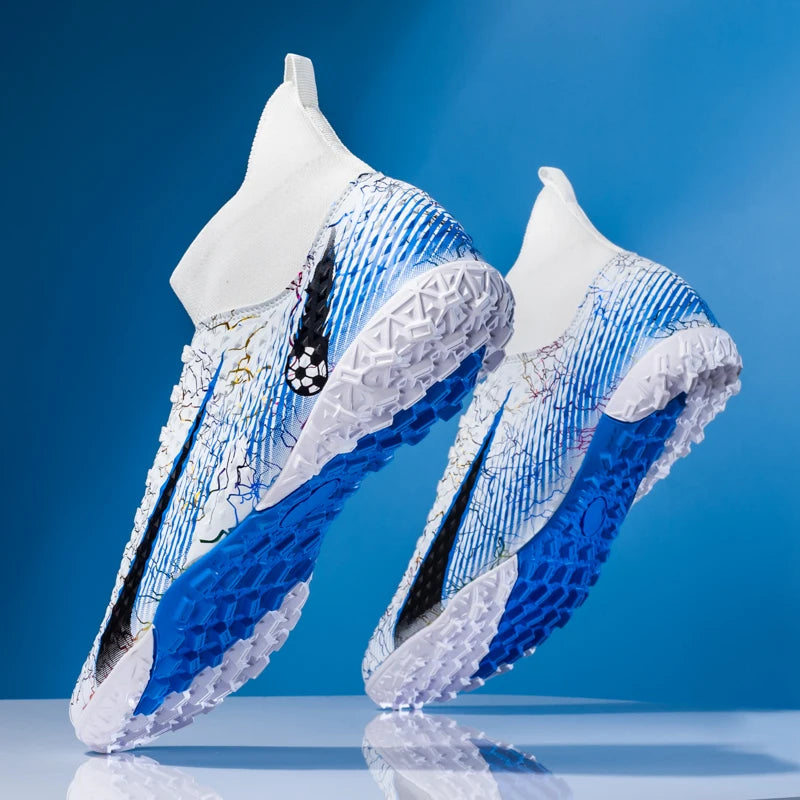 FG/TF Soccer Shoes – Ultralight Unisex Football Boots for Grass & Turf