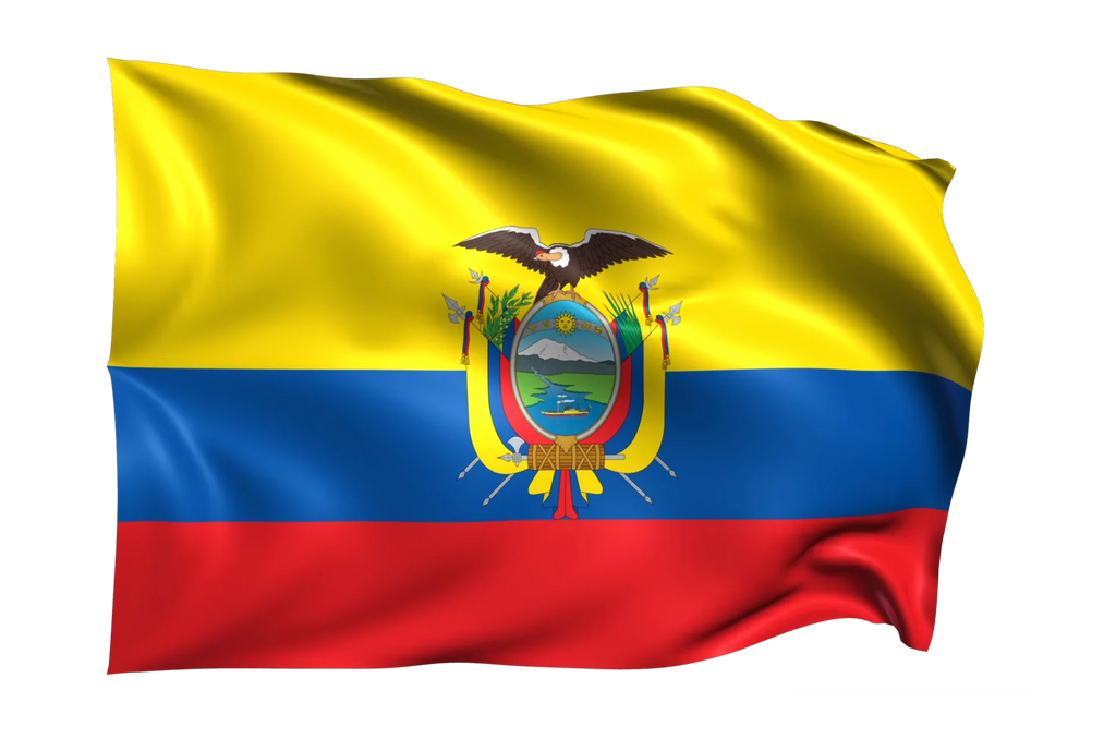 Ecuador Flag Banner - Premium Polyester 3x5ft (90x150cm)