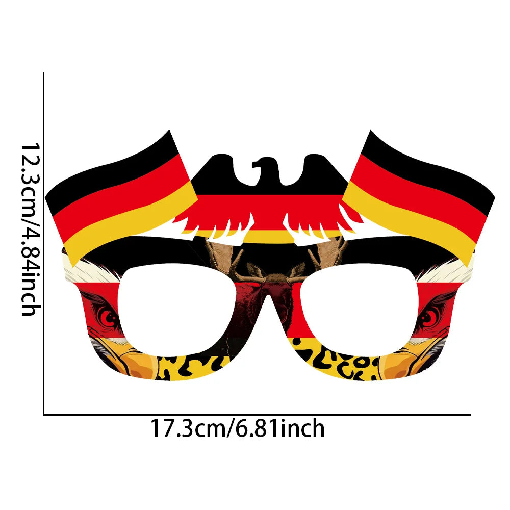 2026 World Cup Flag Eyeglass Frames – Soccer Fan Cheering Props