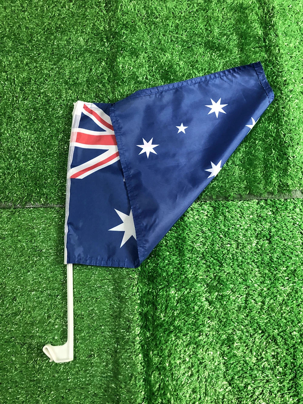 CUSTOM FLAG 30x45cm Australia car flag 12x18inch Australia window flag bearer standard-bearer waving flags with plastic flagpole