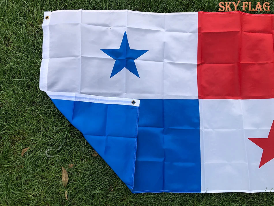 Panama Flag – Premium Polyester National Banner 90x150cm (3x5ft)