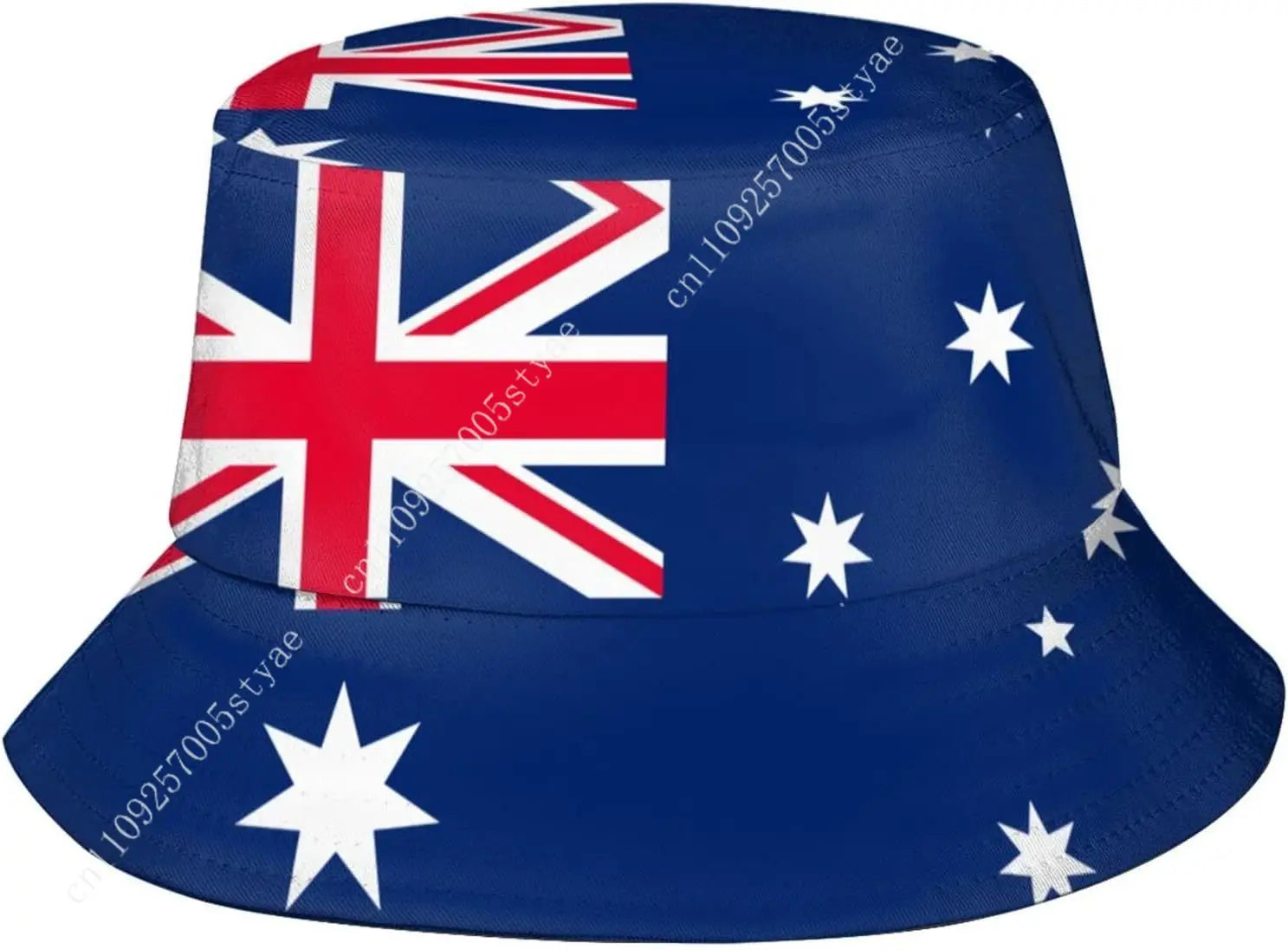 National Flag Bucket Hat - Premium Cotton Fisherman Cap (Unisex)