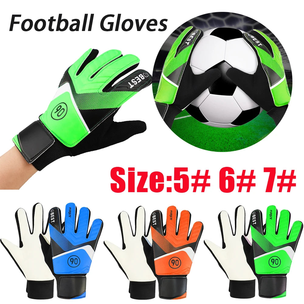Children's Goalkeeper Gloves – Anti-Collision Latex PU | Kids Soccer Accessories