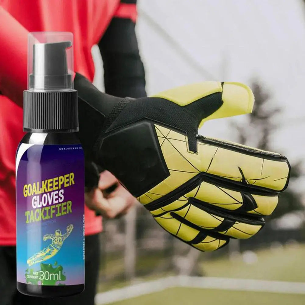 30ML Goalkeeper Glove Football Grip Spray For Goalkeeping Gloves Non-slip Enhanced Sticky Baseball Replacement Glove Glue