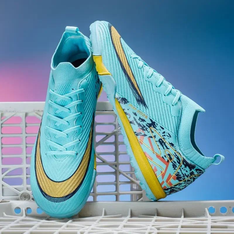 Popular Youth Training Soccer Shoes Comfortable Durable Match Cleats