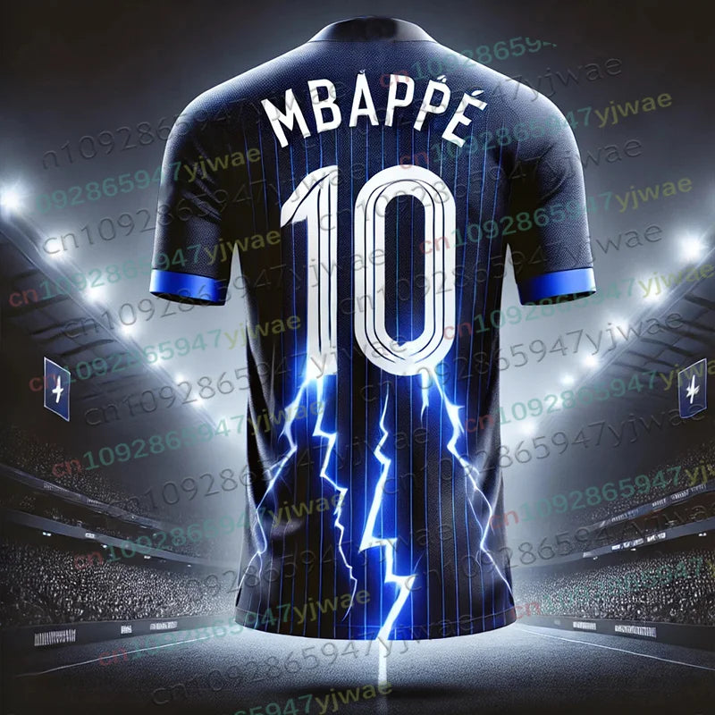 2026 New Special Edition Football Jersey Mbappé 10 Soccer Jersey Training Uniform Breathable Oversize Kid's Set Fan Tshirt Top