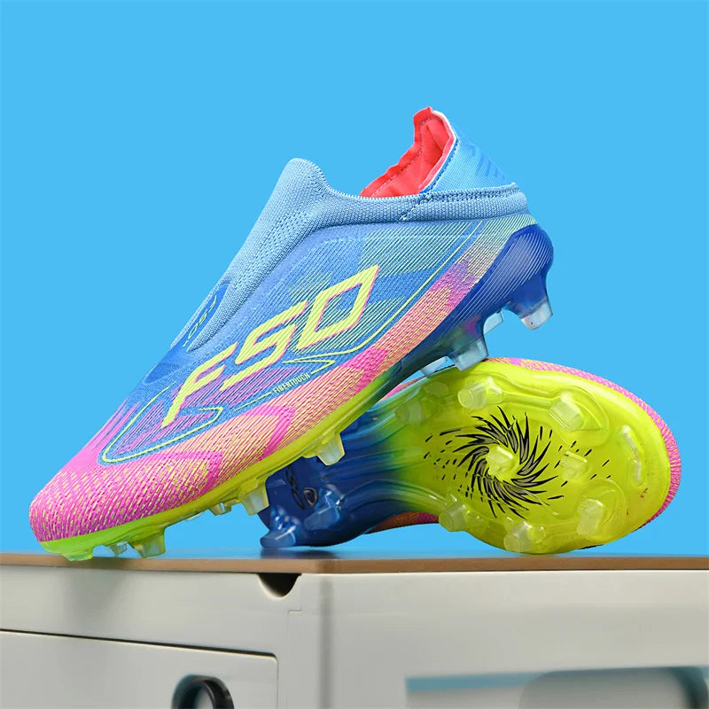 Men's Football Boots – Non-Slip Grass Cleats for Indoor & Outdoor