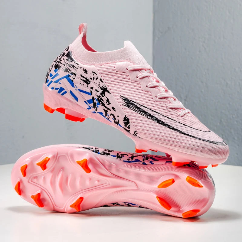 Popular Youth Training Soccer Shoes Comfortable Durable Match Cleats