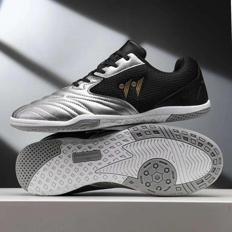 Men's High-Top Indoor & Outdoor Soccer Shoes | Non-Slip Futsal Sneakers & Football Boots