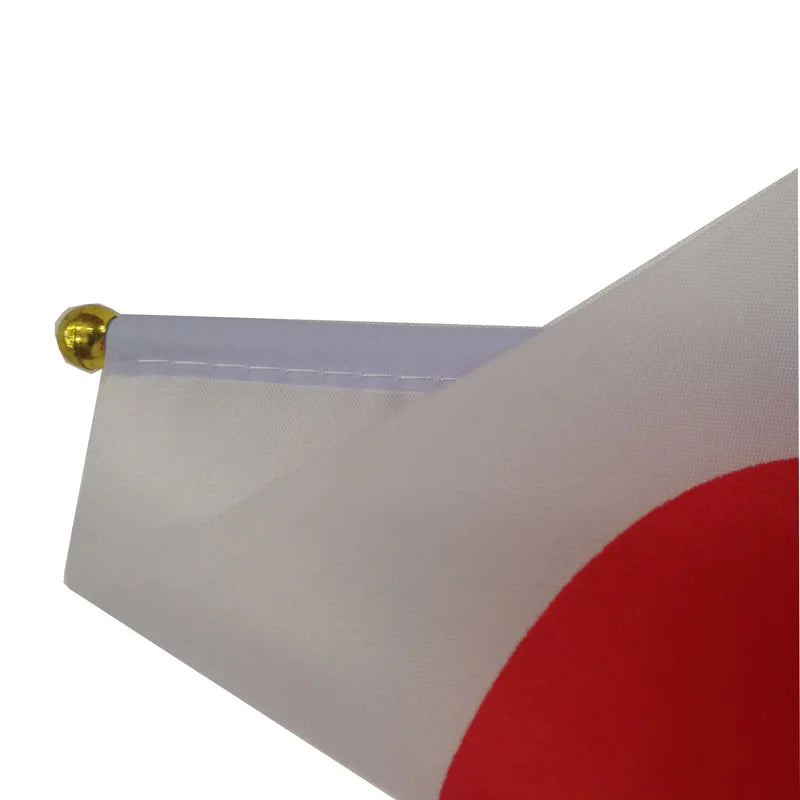 Japan Hand Waving Flags - 10-Pack (14x21cm)