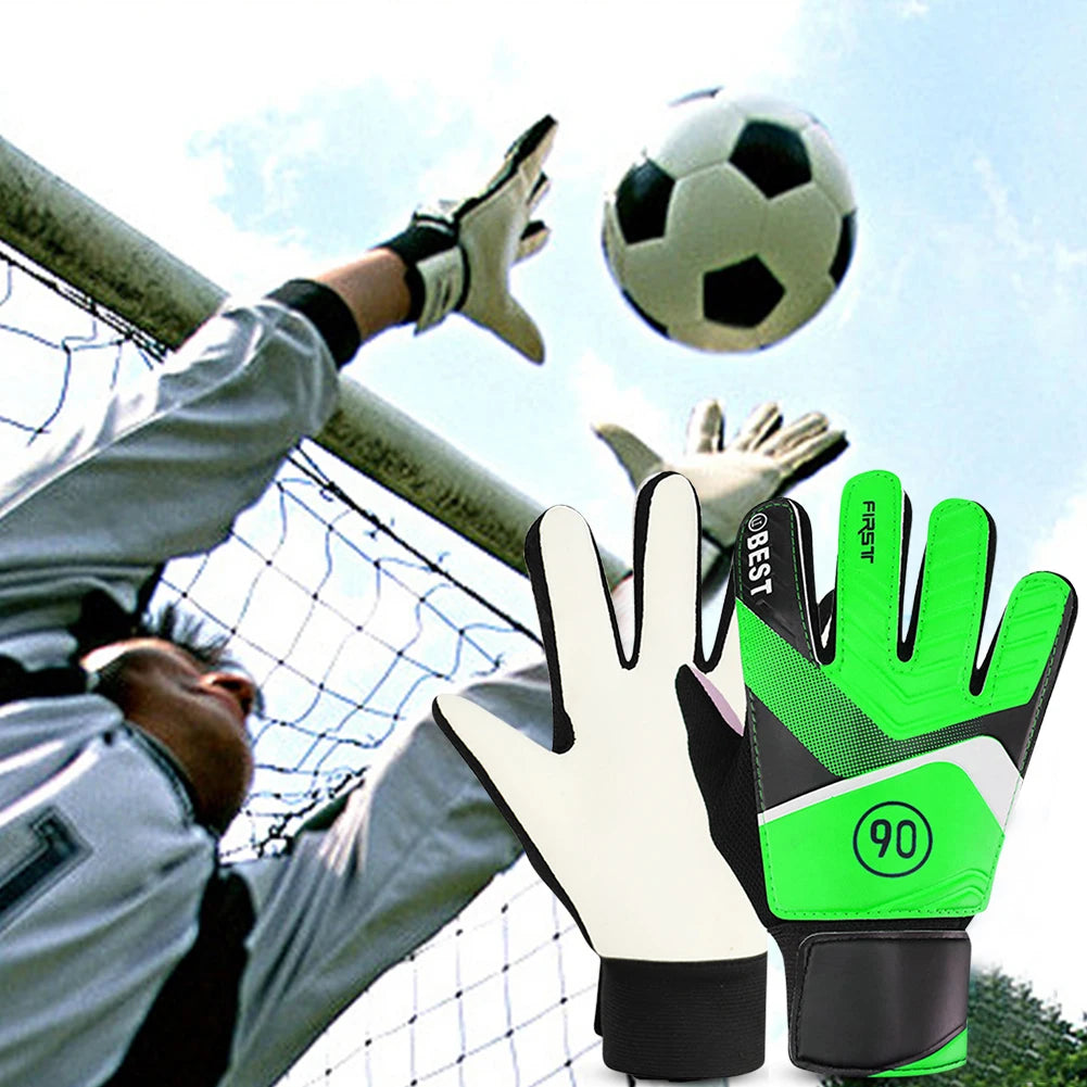 Children's Goalkeeper Gloves – Anti-Collision Latex PU | Kids Soccer Accessories
