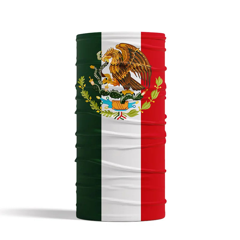 2026 world mask Flag 14x21cm Football cup fans' seamless magic headscarf cycling windproof mask Banner Event Garlands decoration