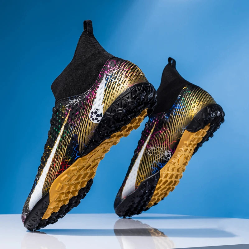 FG/TF Soccer Shoes – Ultralight Unisex Football Boots for Grass & Turf