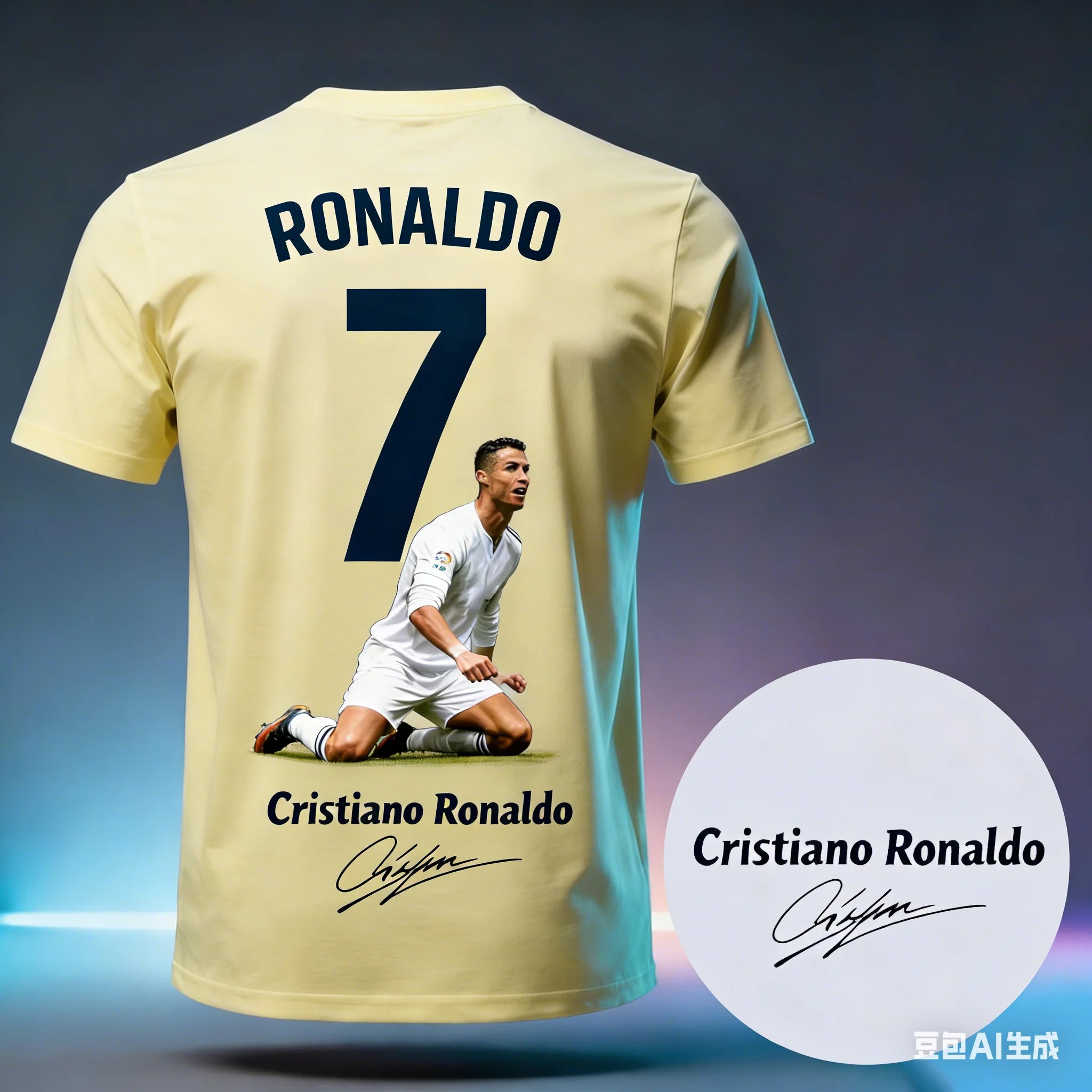 2026 Ronaldo #7 Football T-Shirt Men Women Kids Cotton Casual Soccer Fan Tee Breathable Comfortable Summer Top