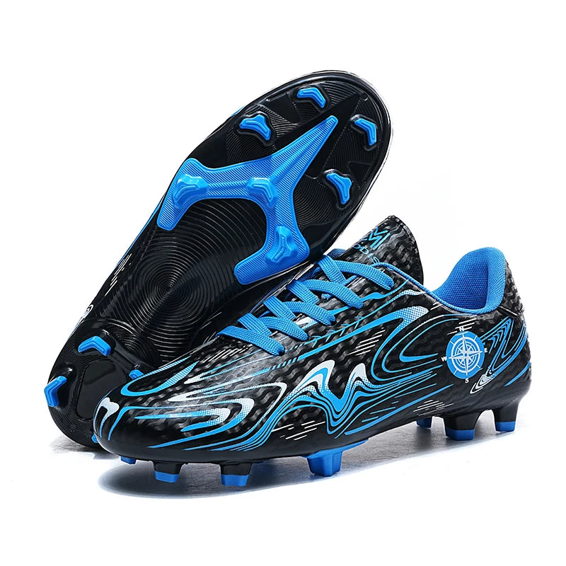 Men's & Women's Soccer Shoes – Waterproof Football Boots with Rubber Cleats