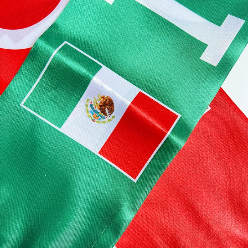 Mexico Flag Scarf – World Cup Fan Scarf 14x130cm