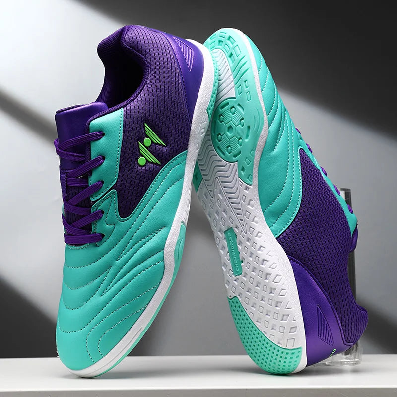 Men's High-Top Indoor & Outdoor Soccer Shoes | Non-Slip Futsal Sneakers & Football Boots