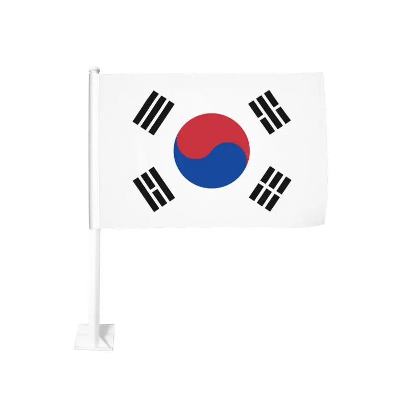 South Korea Car Flag 30x45cm | Taegukgi Window Flag
