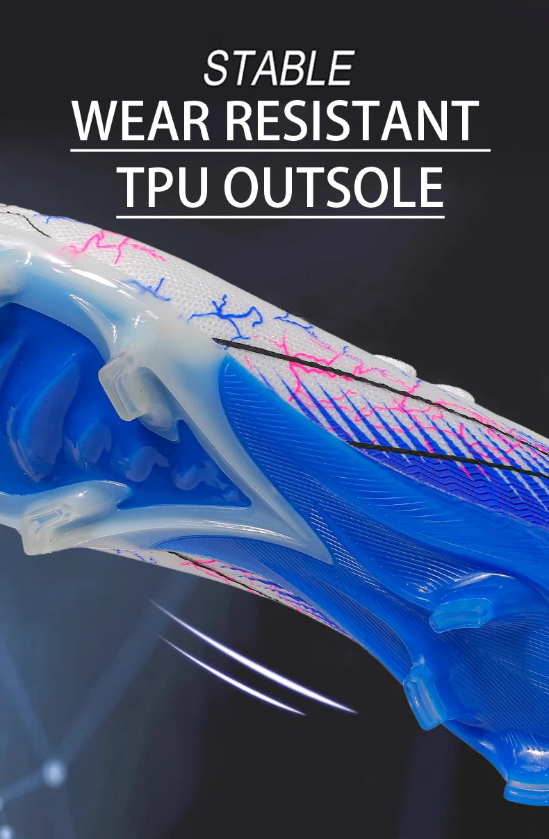 New Men's Soccer Shoes Top Quality Wholesale Cleats Football Boots Training Non-Slip Sneakers FG Drop Shipping Unisex Adult