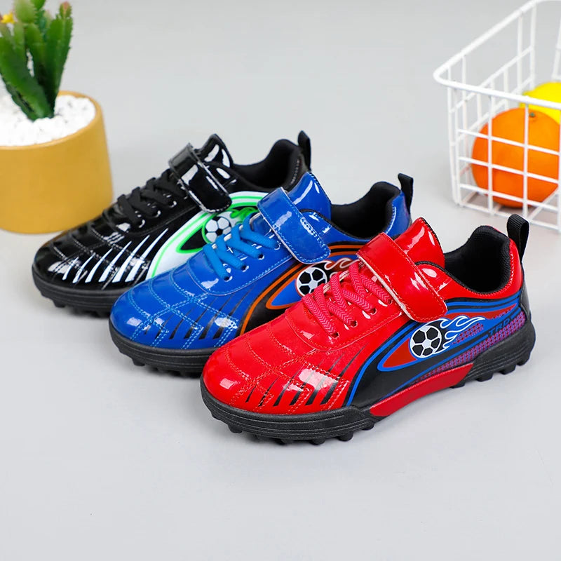 Casual Cool Soccer Shoes for Boys – Lightweight & Non-Slip
