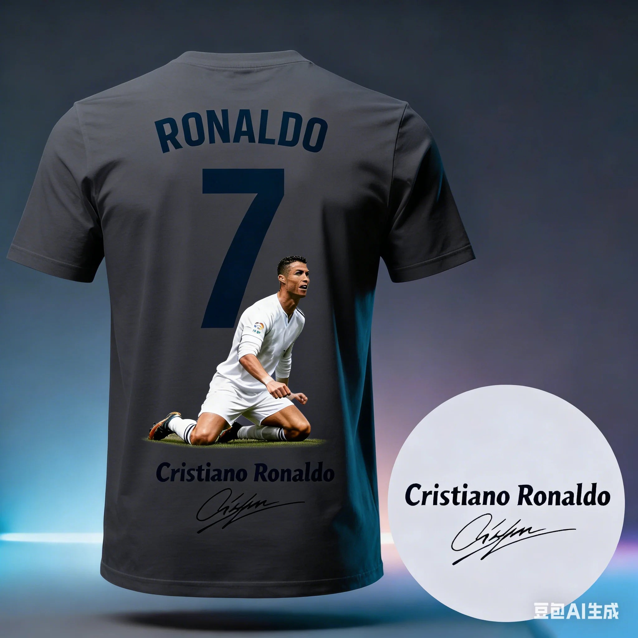 2026 Ronaldo #7 Football T-Shirt Men Women Kids Cotton Casual Soccer Fan Tee Breathable Comfortable Summer Top