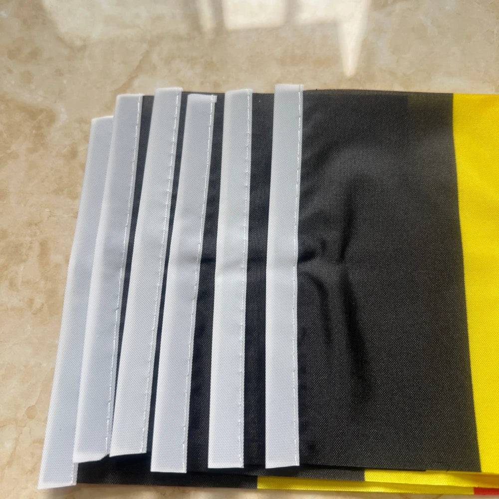 Belgium Hand Flag – 14x21cm with Flagpole (Multi-Pack)