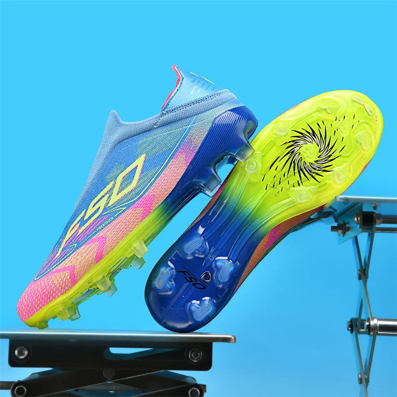Men's Football Boots – Non-Slip Grass Cleats for Indoor & Outdoor