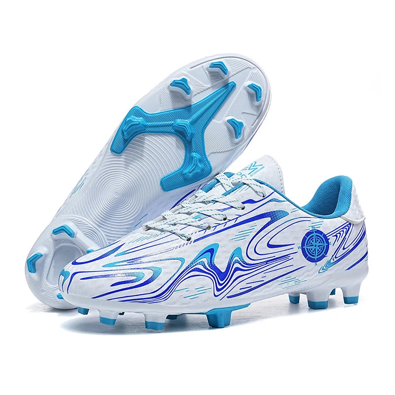 Men's & Women's Soccer Shoes – Waterproof Football Boots with Rubber Cleats