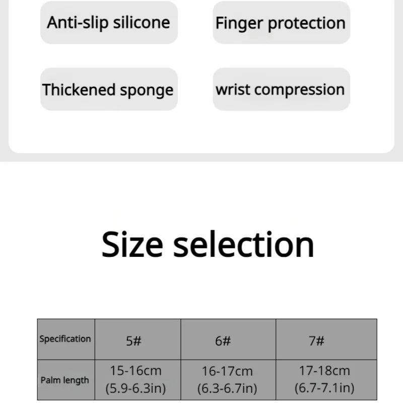 Goalkeeper Gloves – Wear-Resistant Latex | Anti-Slip Soccer Goalie Gloves for Training & Matches
