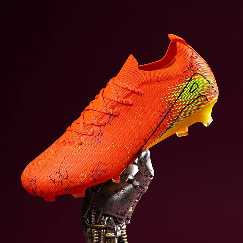 New Men's Soccer Shoes Top Quality Wholesale Cleats Football Boots Training Non-Slip Sneakers FG Drop Shipping Unisex Adult