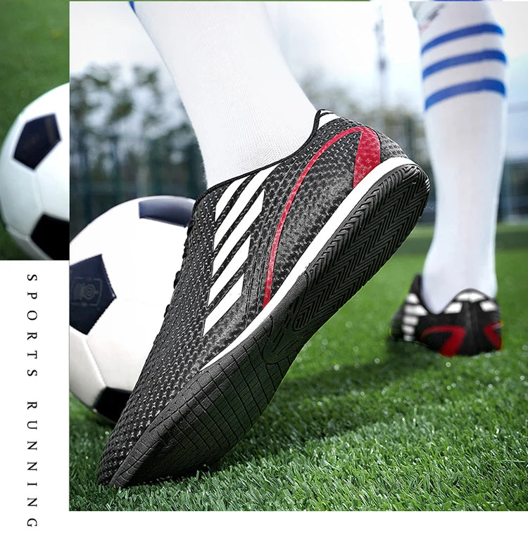 Indoor Soccer Shoes – Men's Futsal Boots for Hard Court (Sizes 32–45)