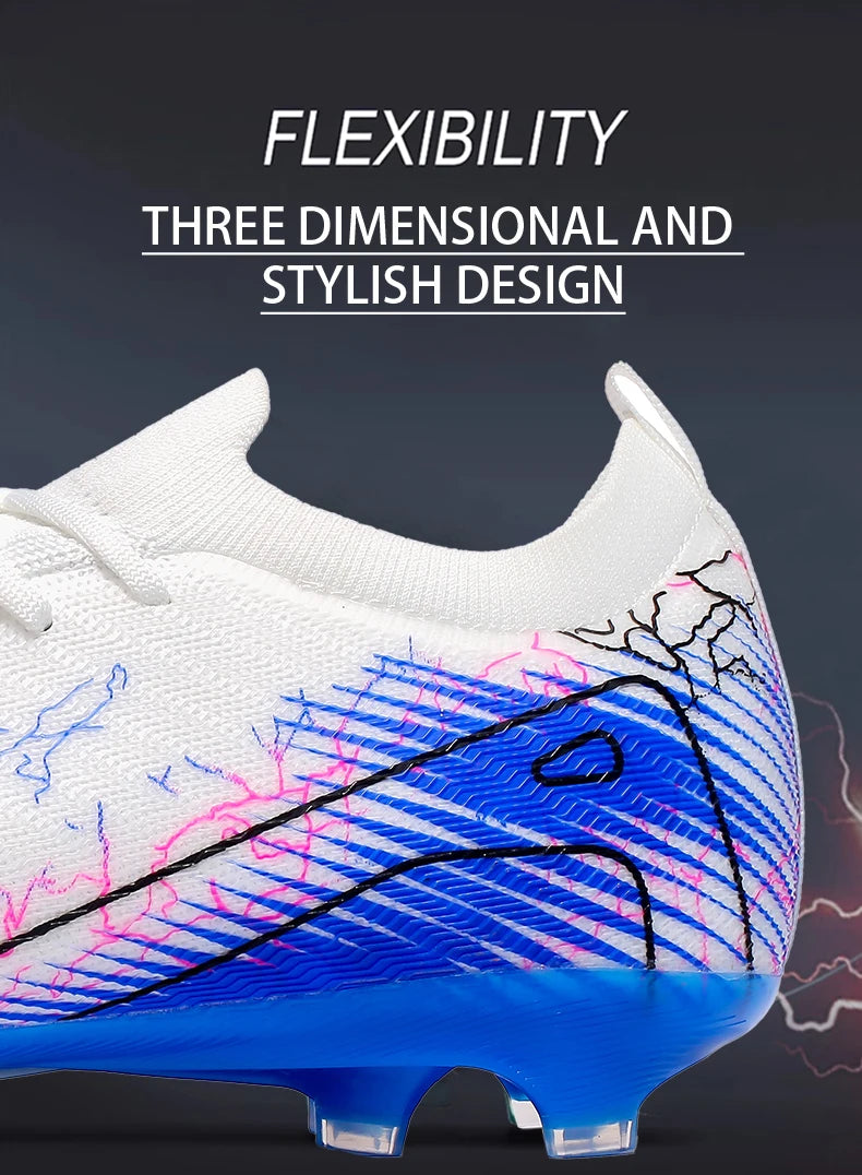 New Men's Soccer Shoes Top Quality Wholesale Cleats Football Boots Training Non-Slip Sneakers FG Drop Shipping Unisex Adult