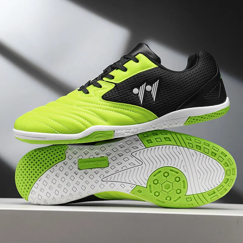 Men's High-Top Indoor & Outdoor Soccer Shoes | Non-Slip Futsal Sneakers & Football Boots