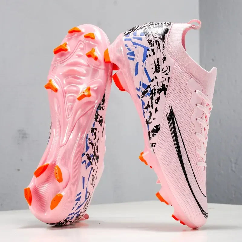 Popular Youth Training Soccer Shoes Comfortable Durable Match Cleats