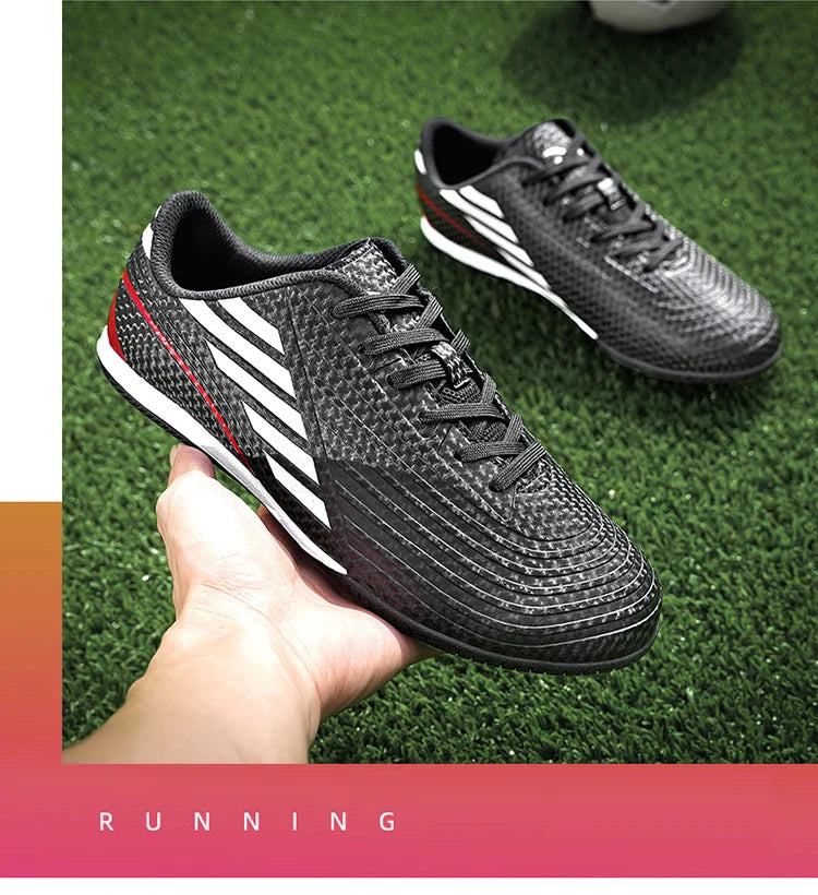 Indoor Soccer Shoes – Men's Futsal Boots for Hard Court (Sizes 32–45)
