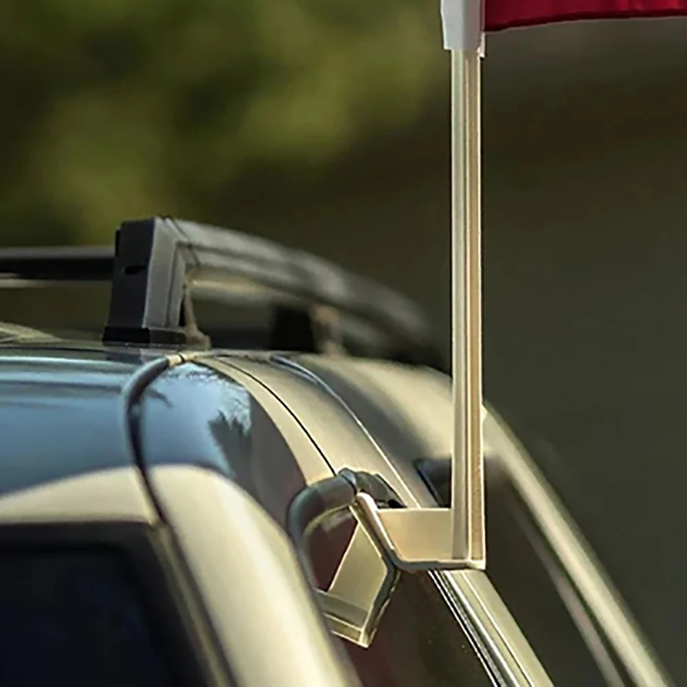 EOODLOVE Türkiye Car Flag 30x45cm Türkiye Car Hanging Decoration Flag 12x18 inch with plastic flagpole