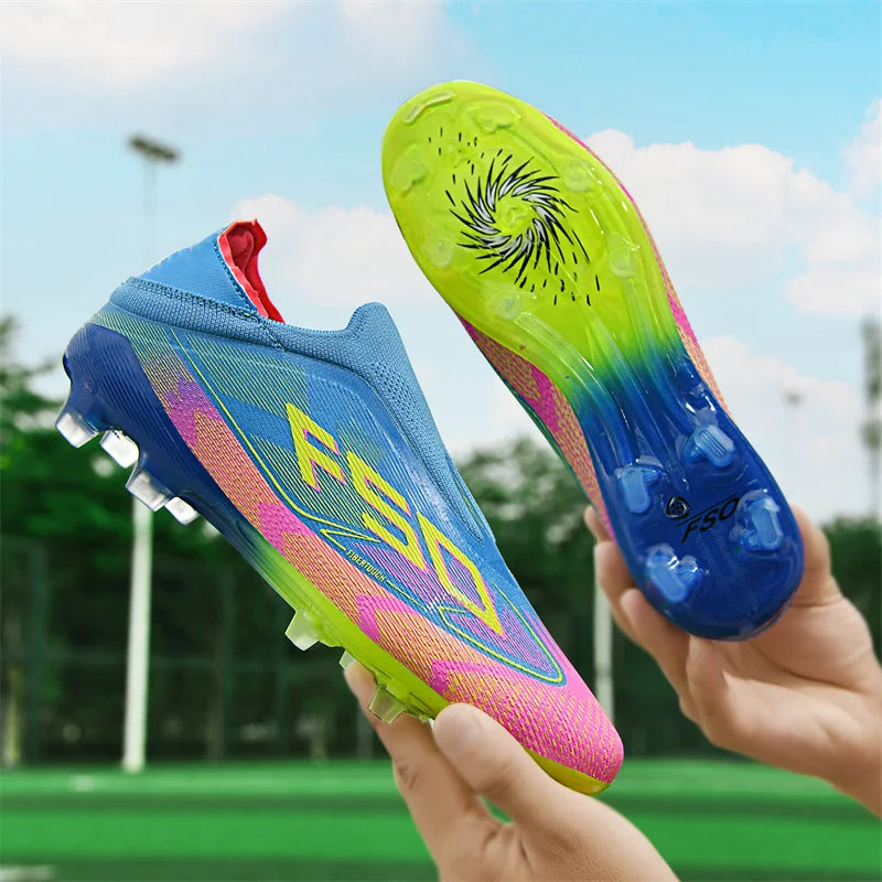 Men's Football Boots – Non-Slip Grass Cleats for Indoor & Outdoor