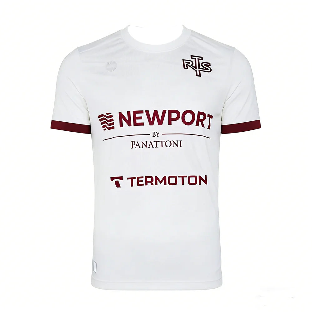 2026 New Widzew Łódź Polish League Fan Version Short Sleeve Football Shirt Breathable Quick Dry Sport T-Shirt Team Uniforms