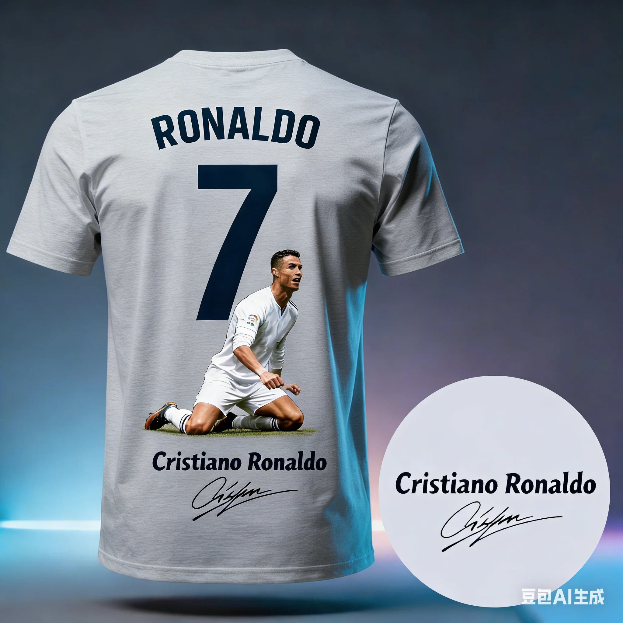 2026 Ronaldo #7 Football T-Shirt Men Women Kids Cotton Casual Soccer Fan Tee Breathable Comfortable Summer Top
